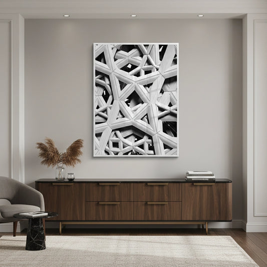 The Modern Mashrabiya - Fine Art