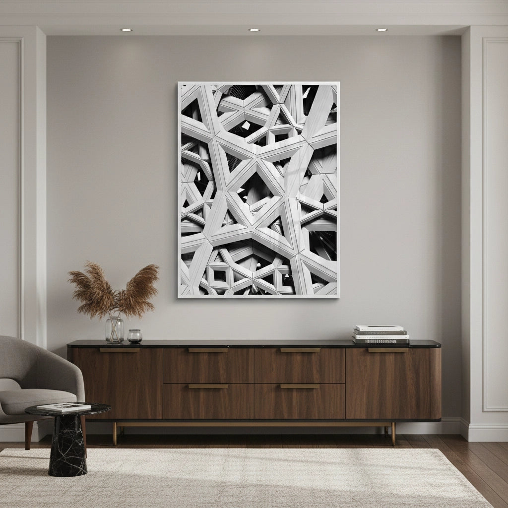 The Modern Mashrabiya - Fine Art