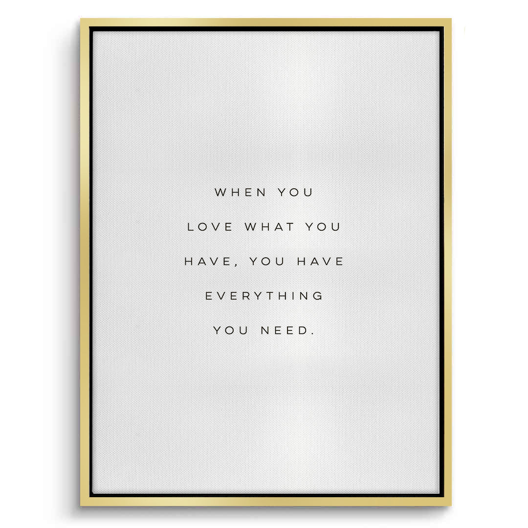 2Gratitude Quote - Canvas