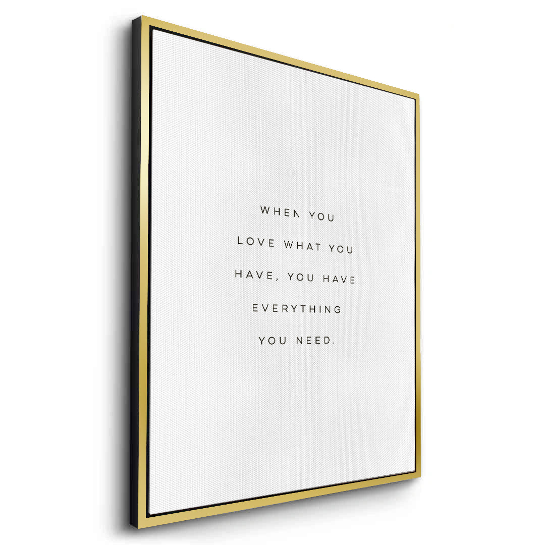 2Gratitude Quote - Canvas