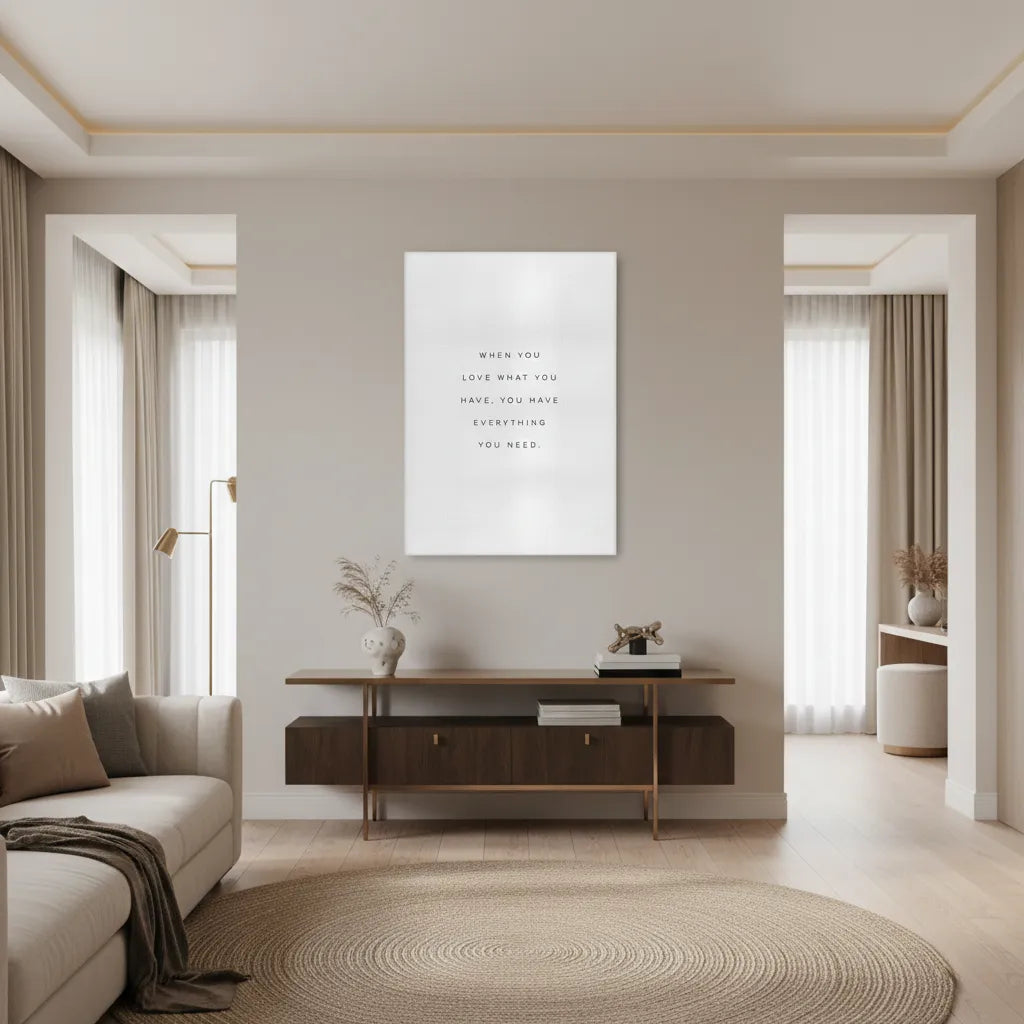 Gratitude Quote - Canvas