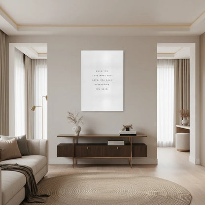 Gratitude Quote - Canvas