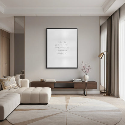 Gratitude Quote - Canvas