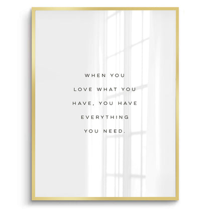 Gratitude Quote - Fine Art