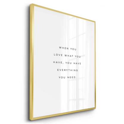 Gratitude Quote - Fine Art