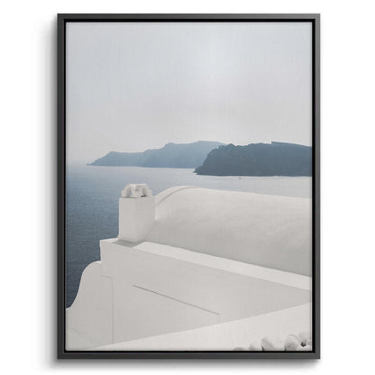 Greek Island Coastal - Canvas