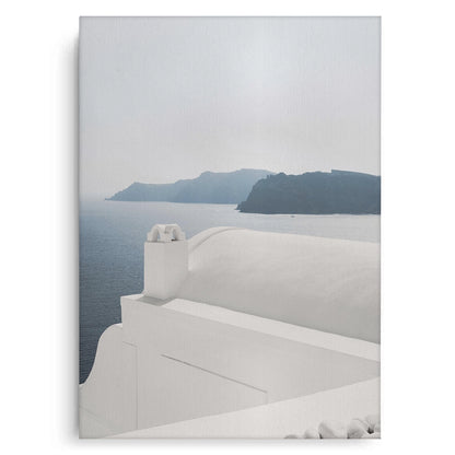 Greek Island Coastal - Canvas