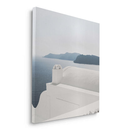 Greek Island Coastal - Canvas