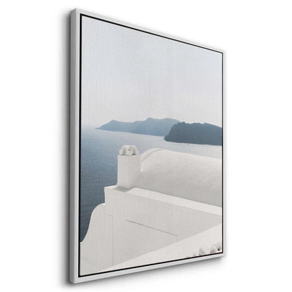 Greek Island Coastal - Canvas