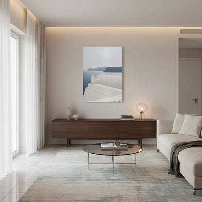 Greek Island Coastal - Canvas