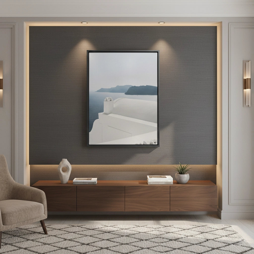 2Greek Island Coastal - Canvas