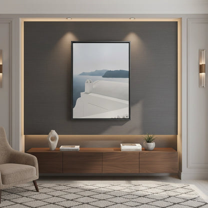 Greek Island Coastal - Canvas