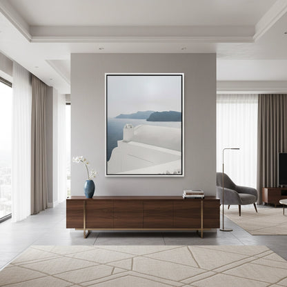 Greek Island Coastal - Canvas