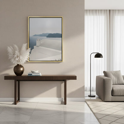 Greek Island Coastal - Canvas