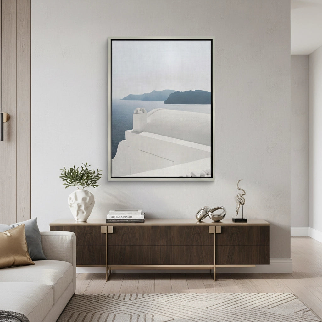 2Greek Island Coastal - Canvas