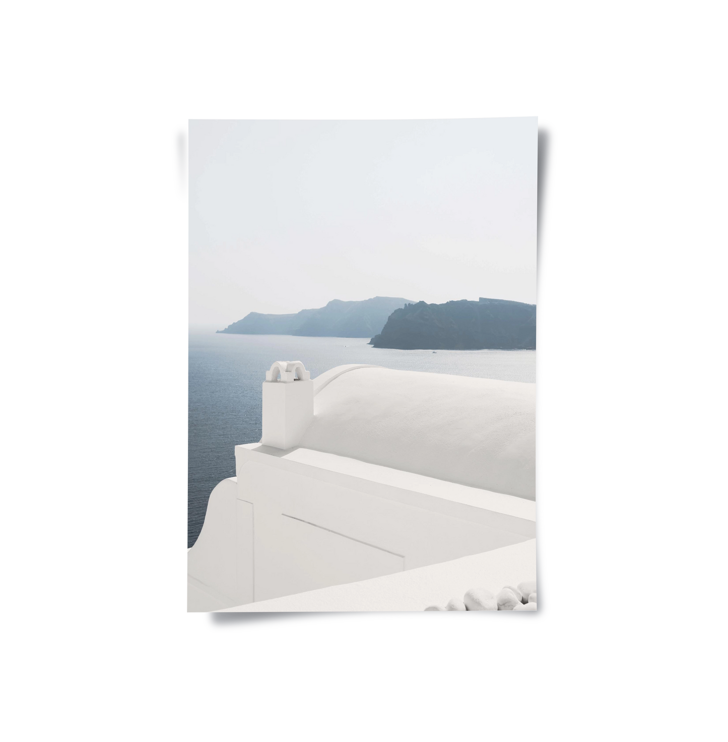 2Greek Island Coastal - Poster