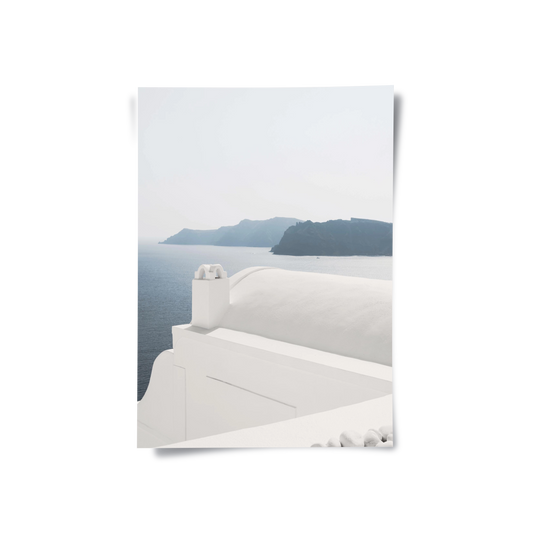 Greek Island Coastal - Poster