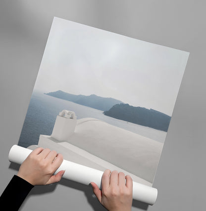 Greek Island Coastal - Poster