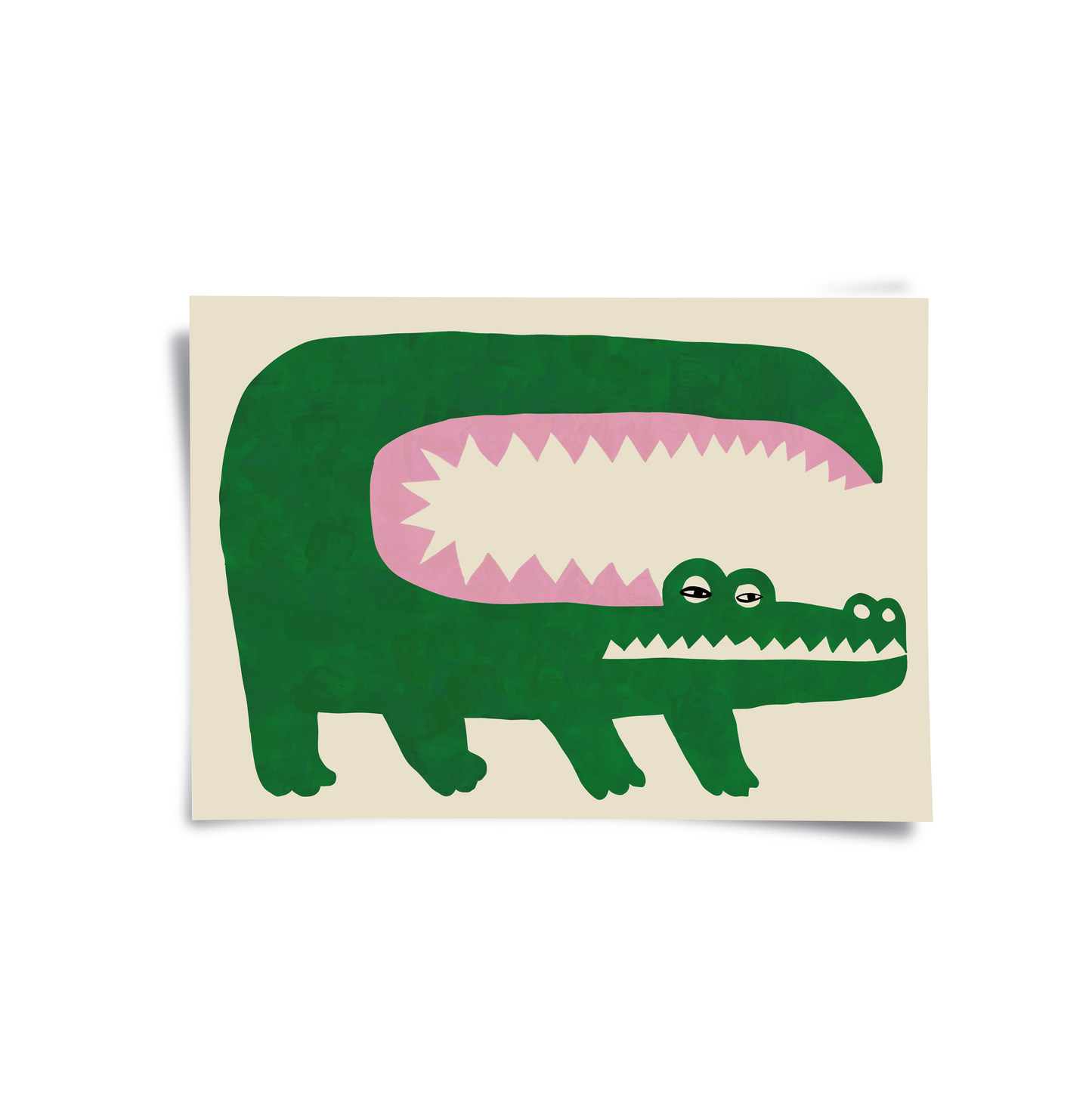 2Green Crocodile - Poster