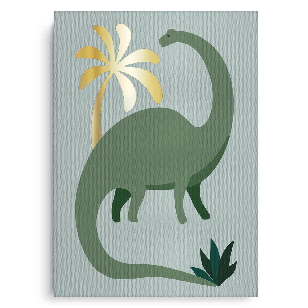2Green Dinosaur - Canvas