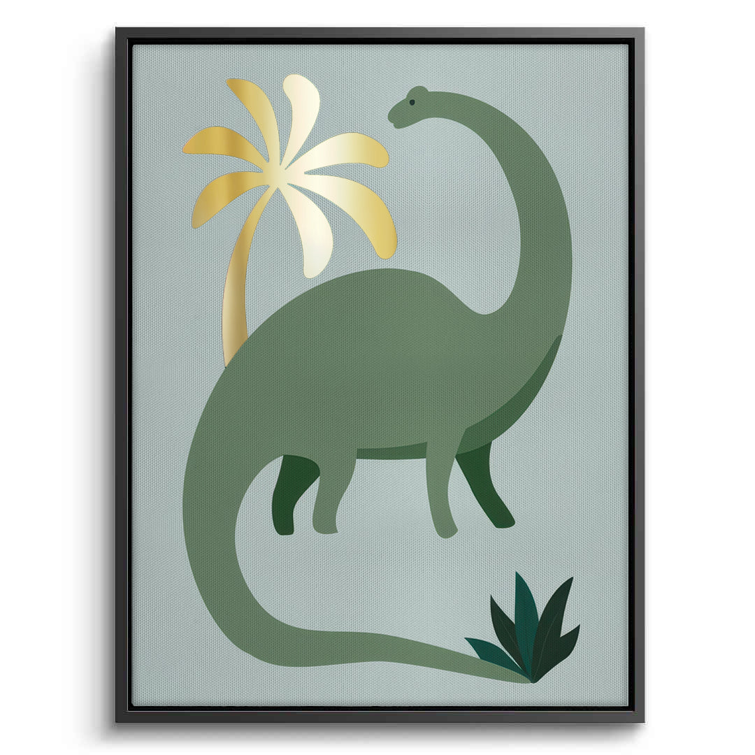 2Green Dinosaur - Canvas