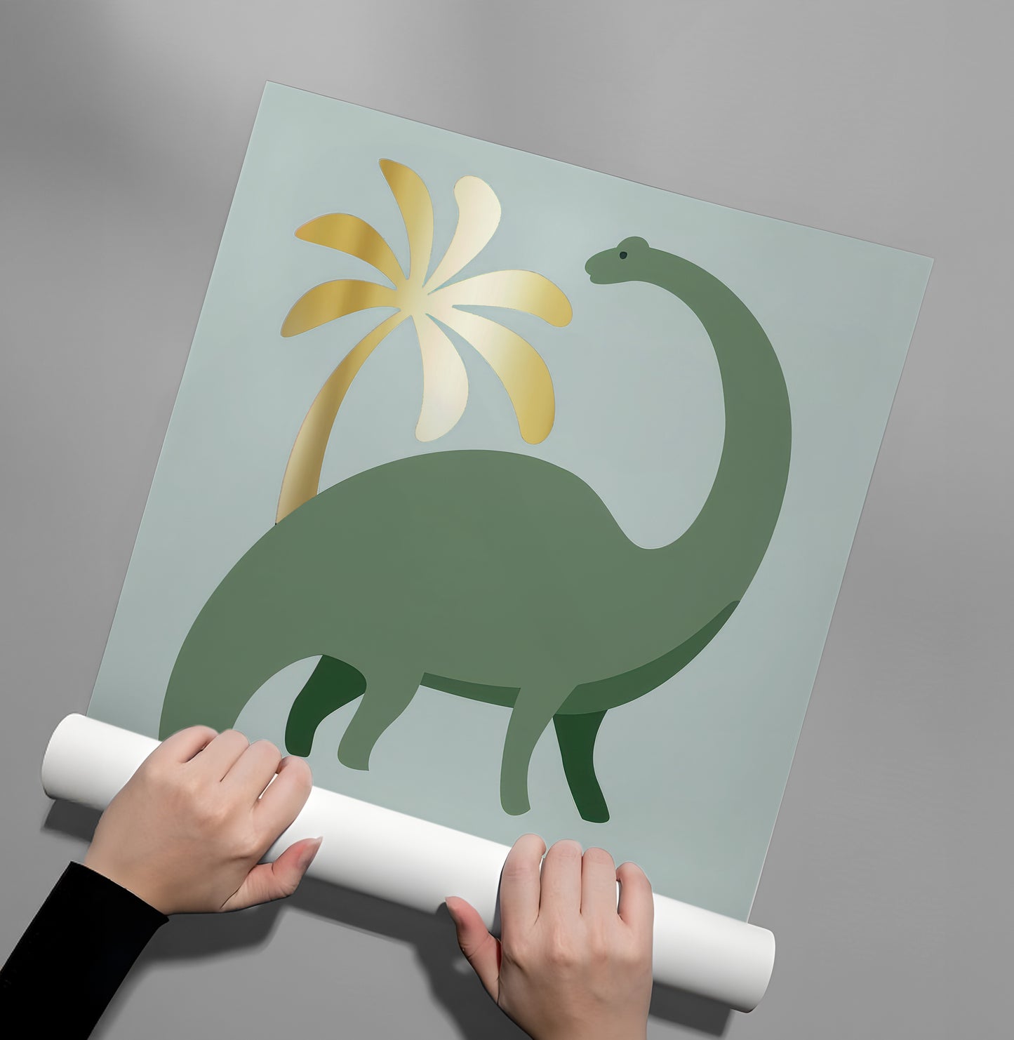 2Green Dinosaur - Poster