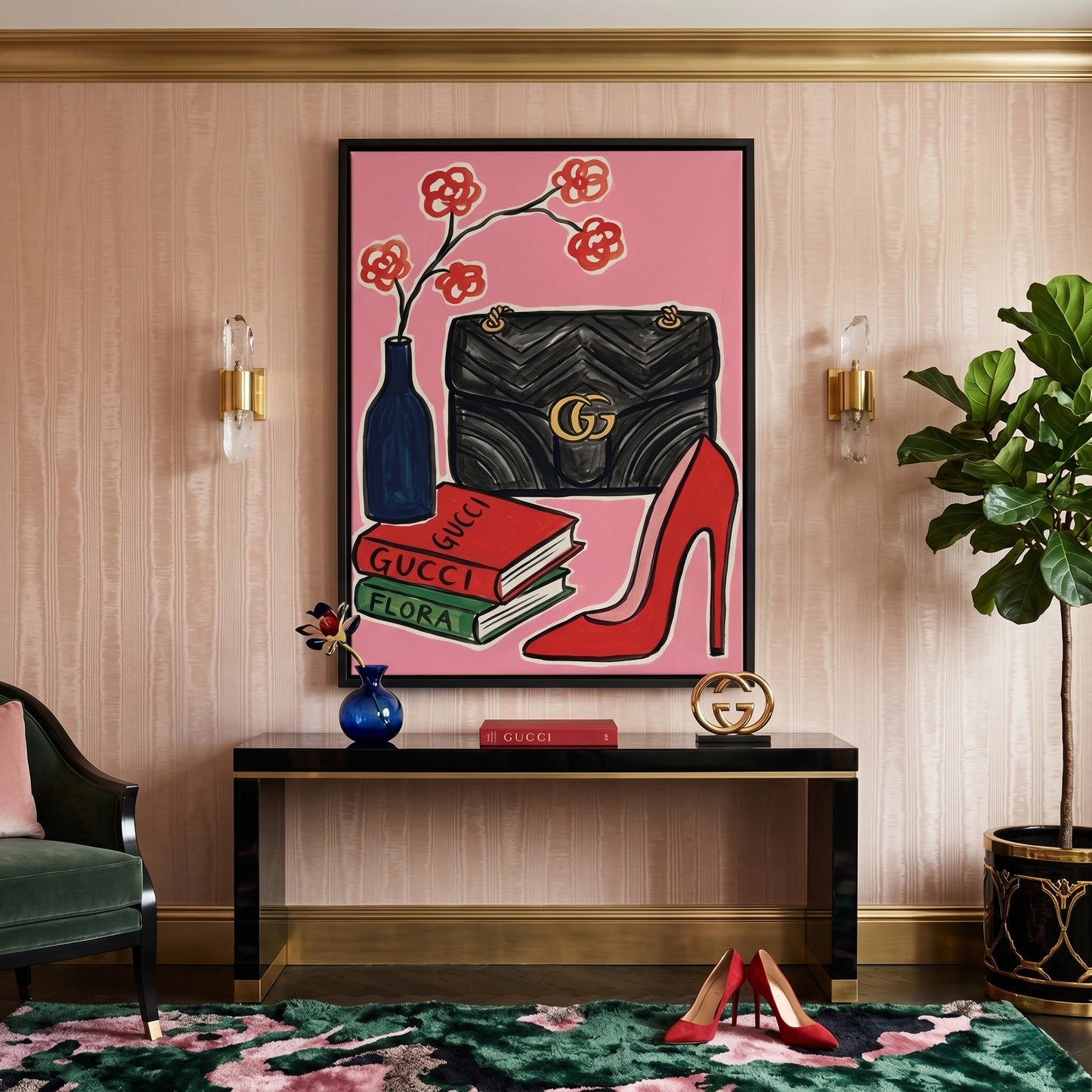 2Gucci Still Life - Canvas