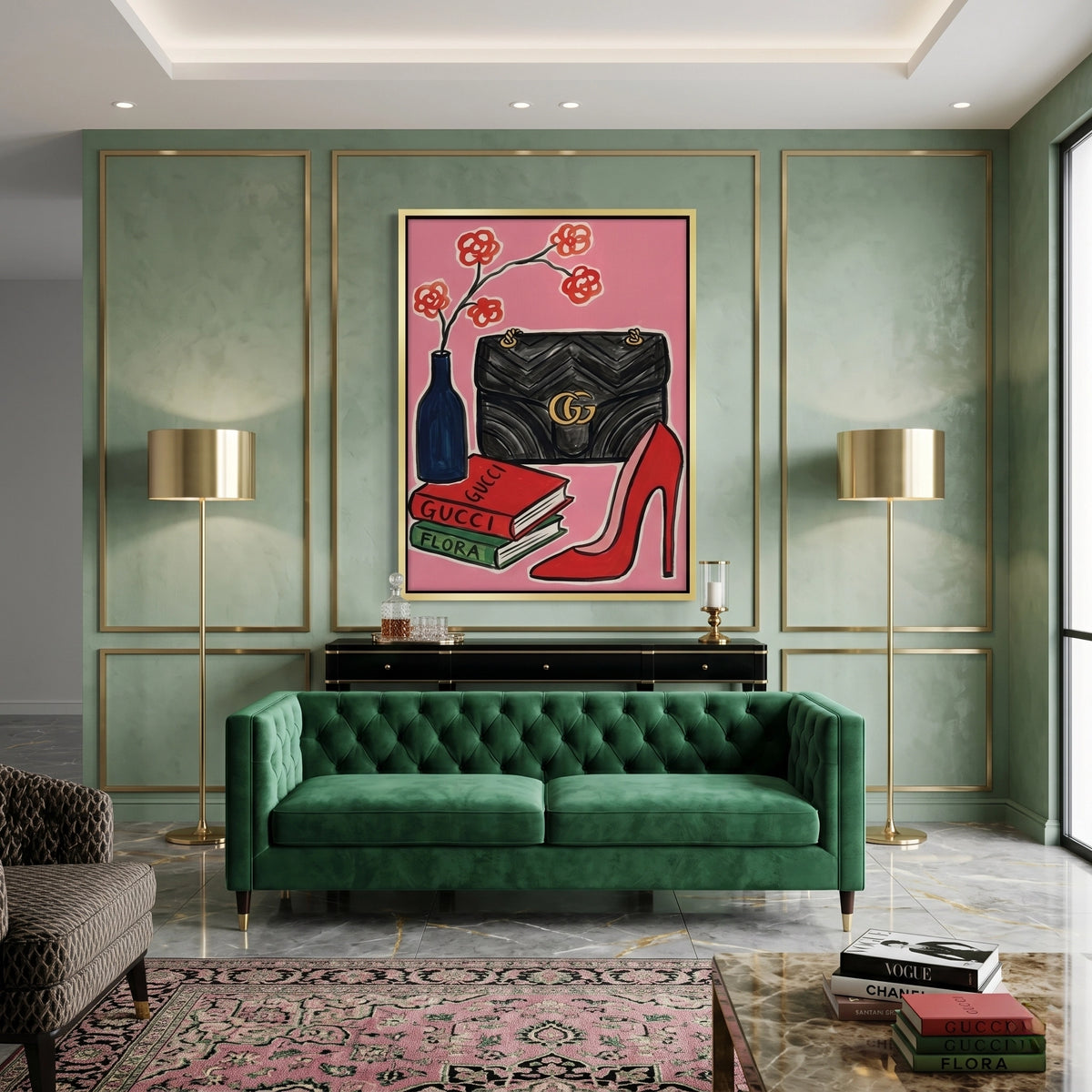 Gucci Still Life - Canvas