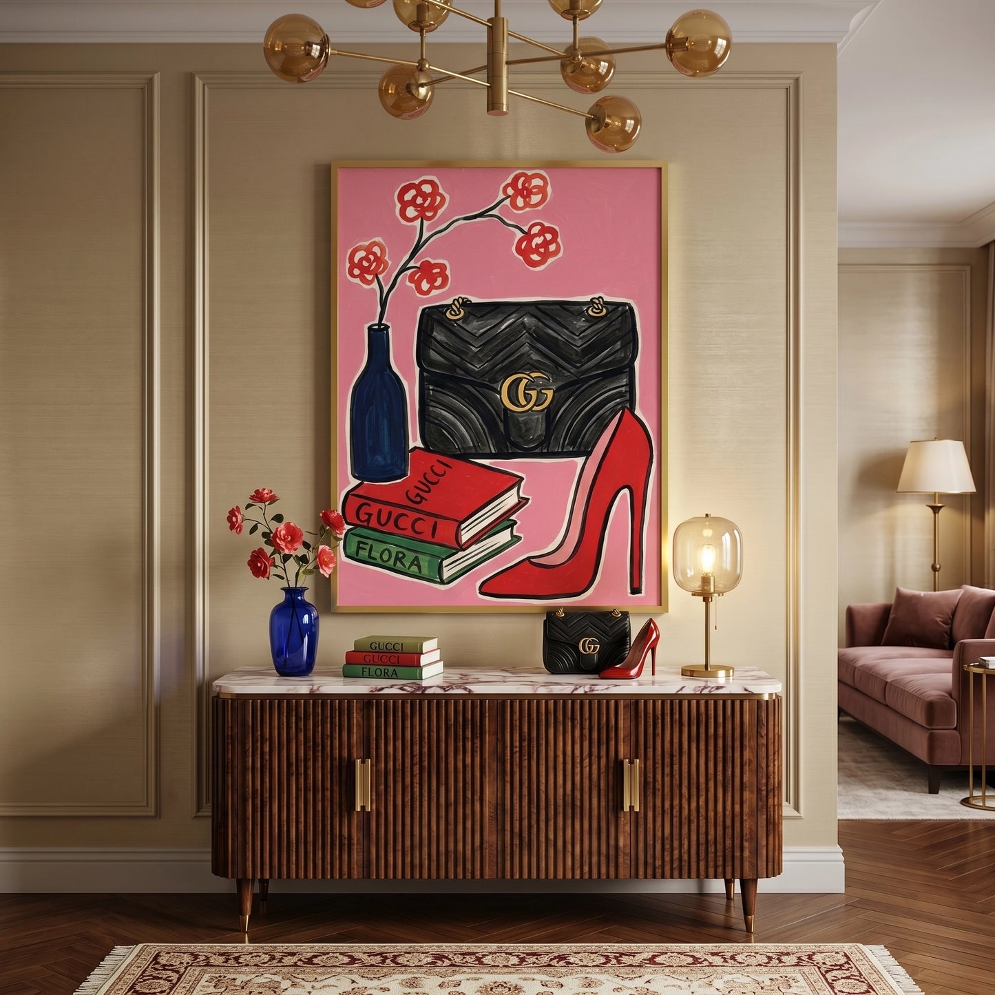 2Gucci Still Life - Fine Art