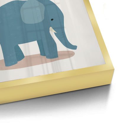 HEY Elephant and Bird - Fine Art