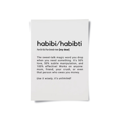 Habibi Habibti - Poster