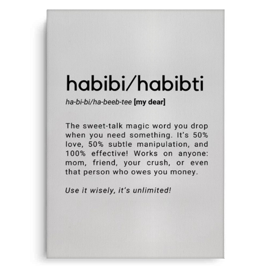 2Habibi Habibti - Canvas