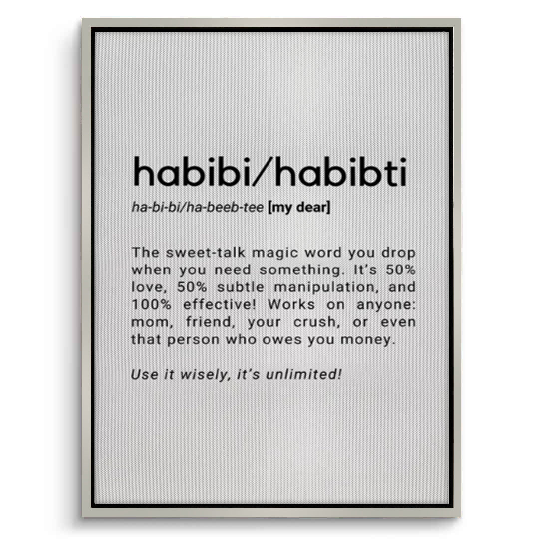2Habibi Habibti - Canvas