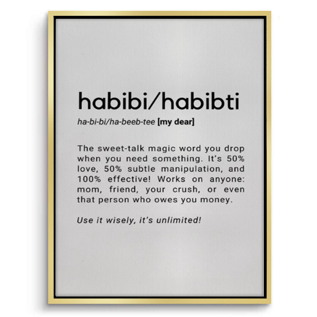 2Habibi Habibti - Canvas