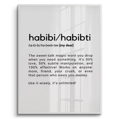 Habibi Habibti - Fine Art