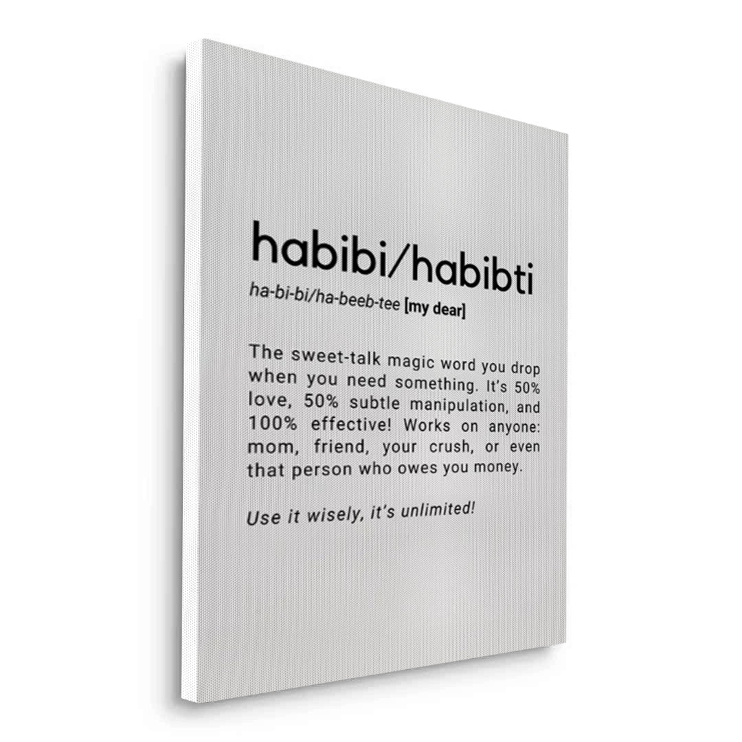 2Habibi Habibti - Canvas