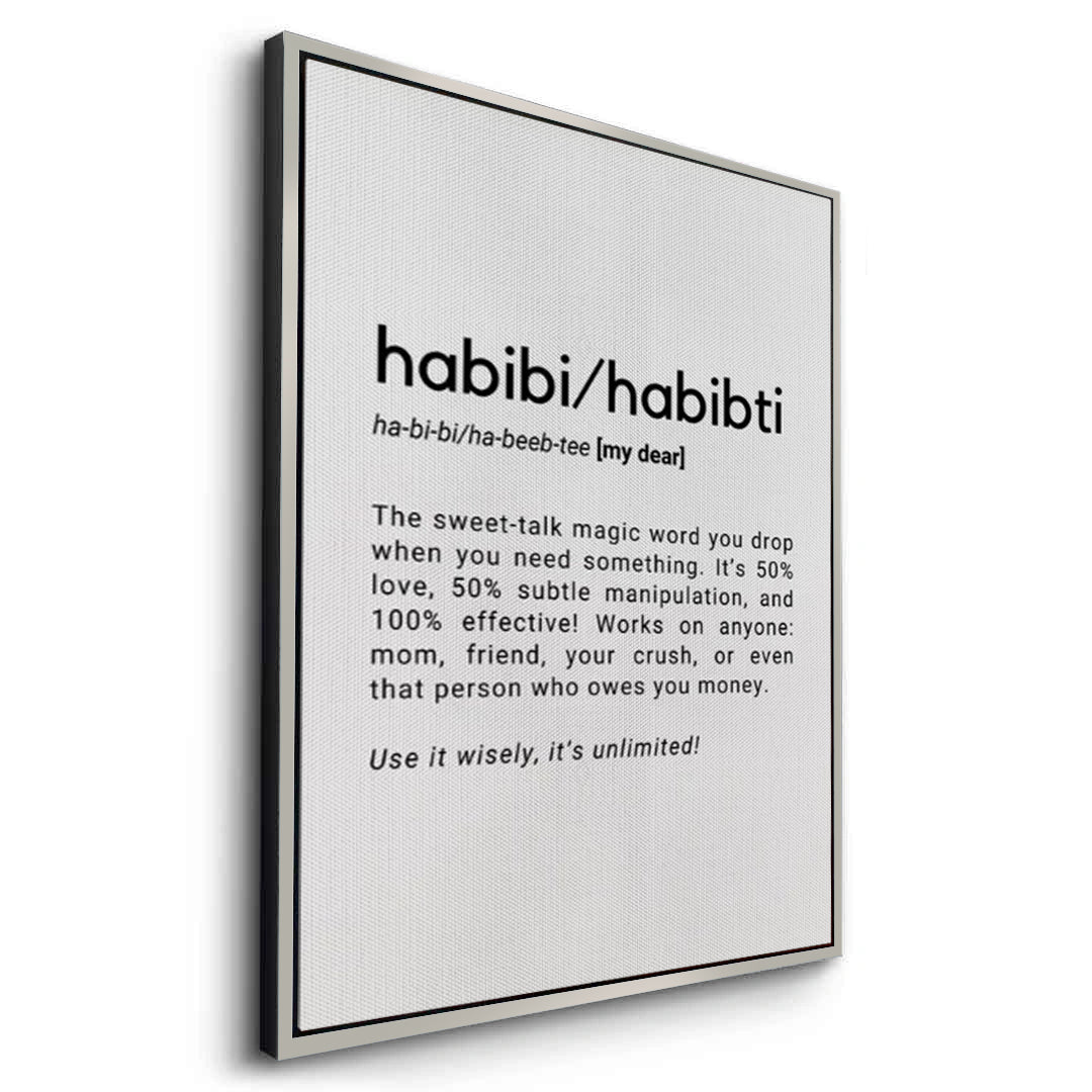 2Habibi Habibti - Canvas