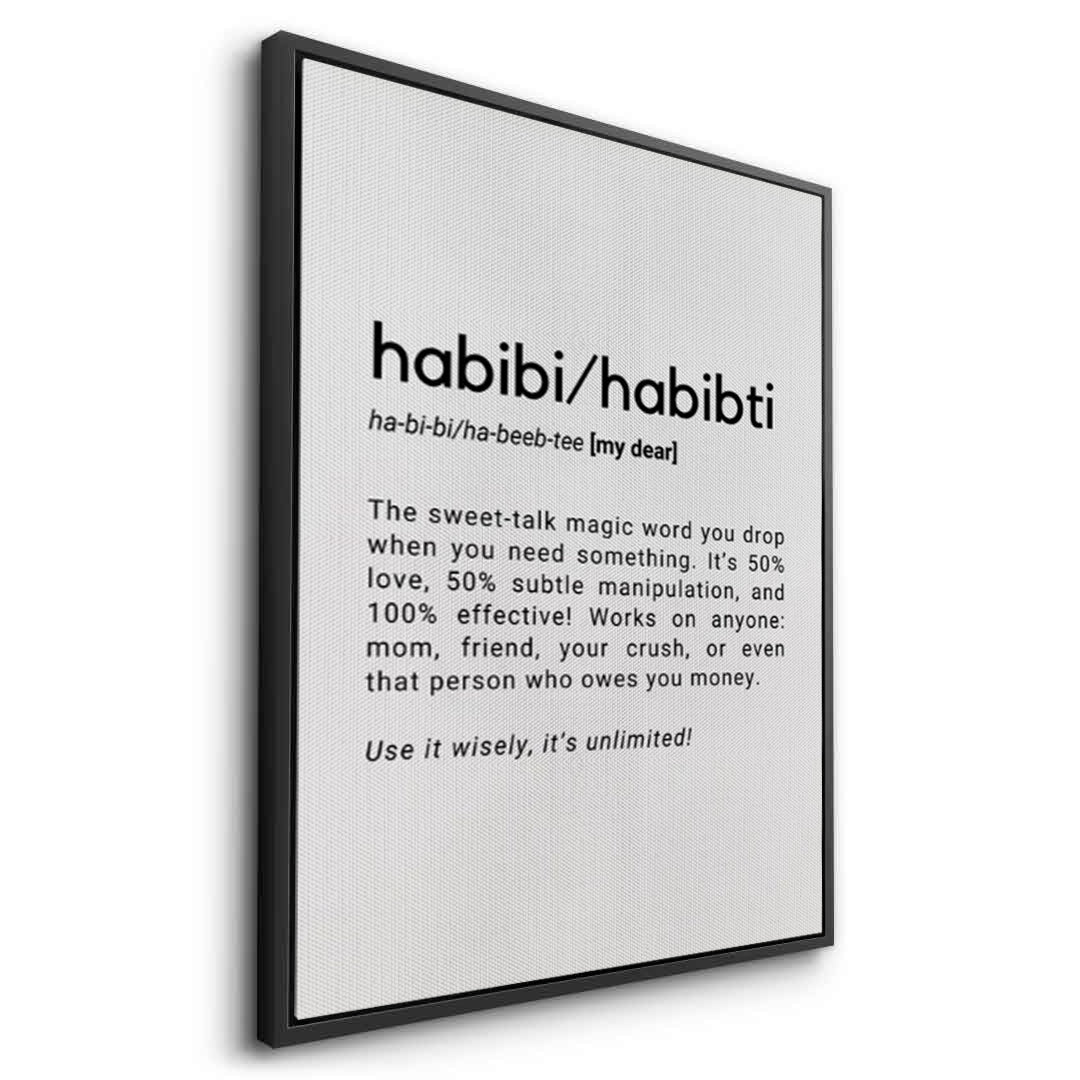 2Habibi Habibti - Canvas