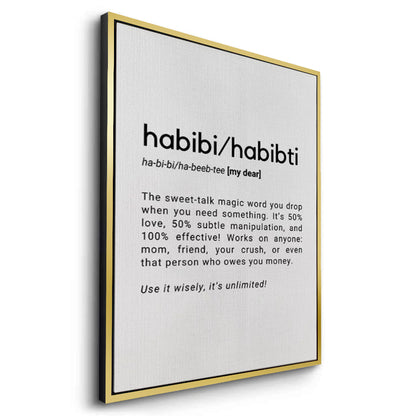 Habibi Habibti - Canvas