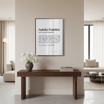 Habibi Habibti - Fine Art