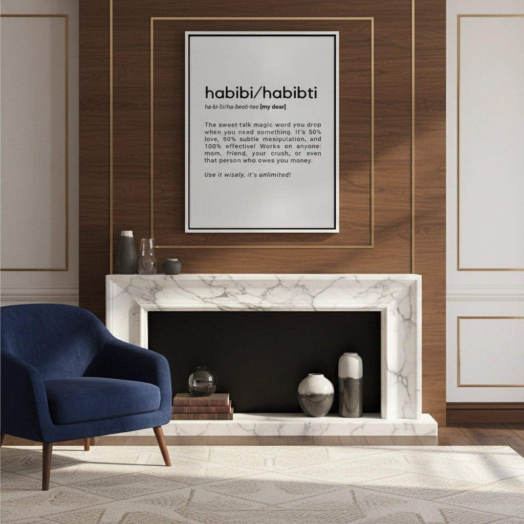 2Habibi Habibti - Canvas