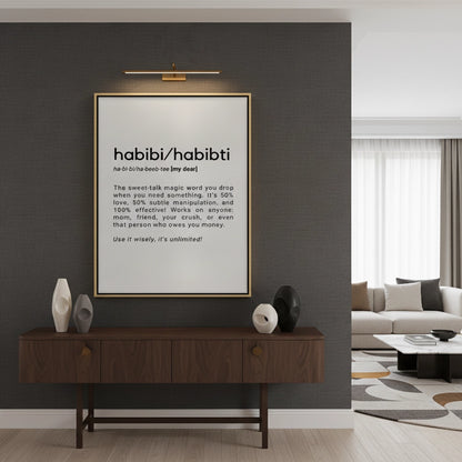 Habibi Habibti - Canvas