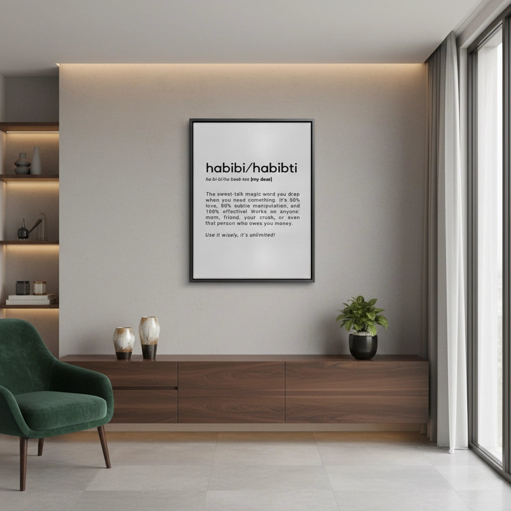 2Habibi Habibti - Canvas