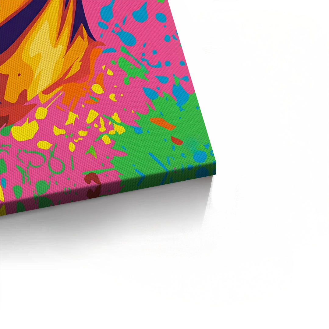 2Halle Berry Pop Art - Canvas