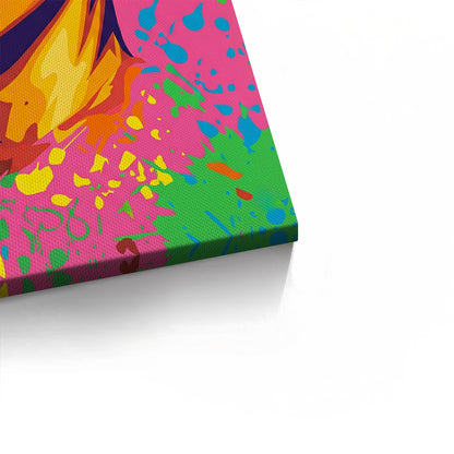 Halle Berry Pop Art - Canvas