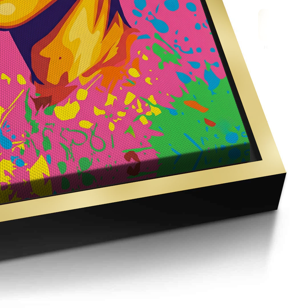2Halle Berry Pop Art - Canvas