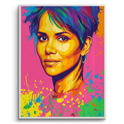 Halle Berry Pop Art - Fine Art