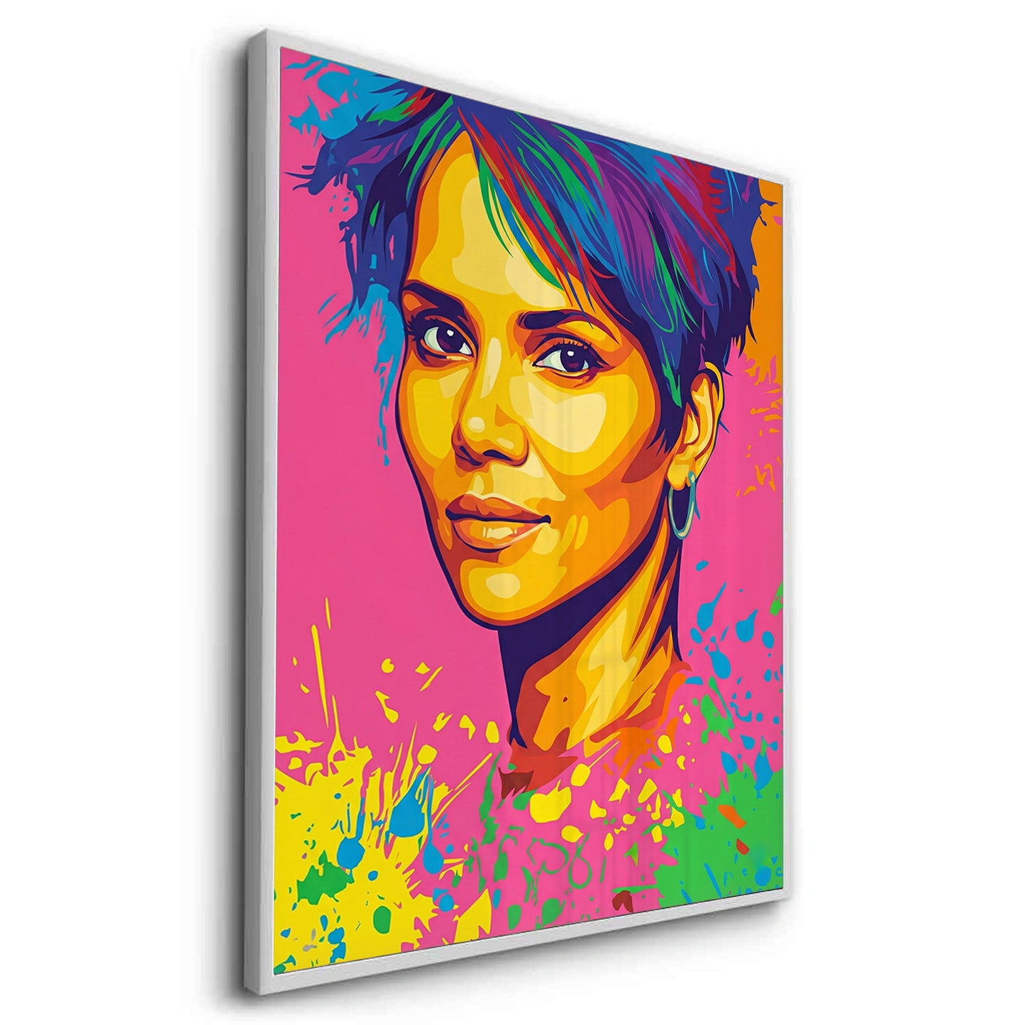 2Halle Berry Pop Art - Fine Art