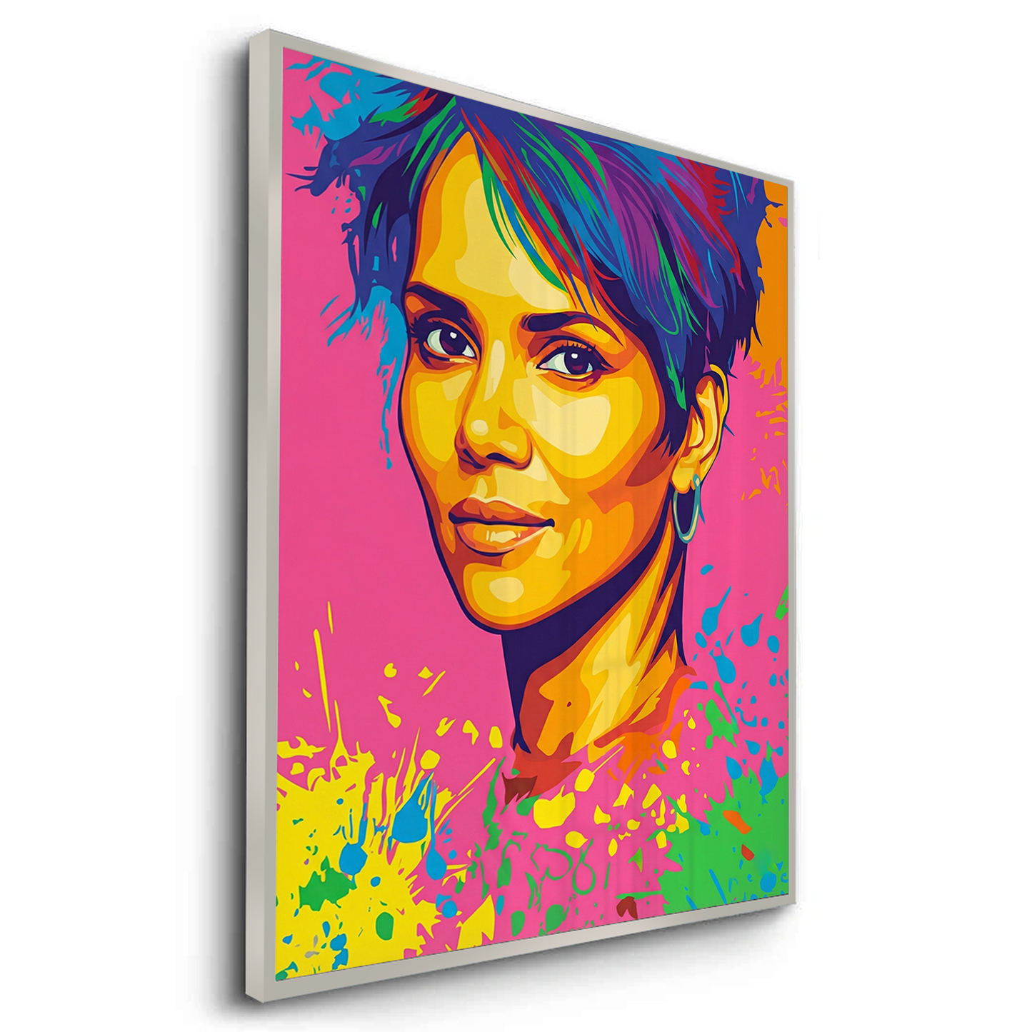 2Halle Berry Pop Art - Fine Art