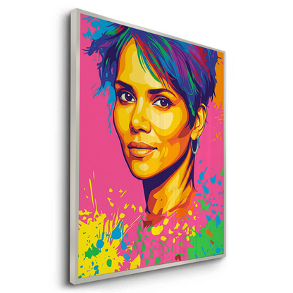 Halle Berry Pop Art - Fine Art